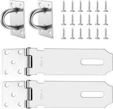 Andibro 2-pack Hasp Lås i Rostfritt Stål