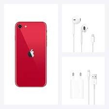 Neu Apple iPhone SE 128 GB - (PRODUCT)RED med EarPods