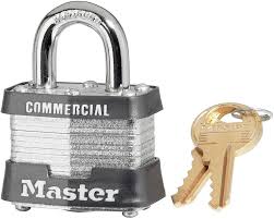 Master Lock 3KA-3210 Laminat Hänglås 1-1/2 Tum